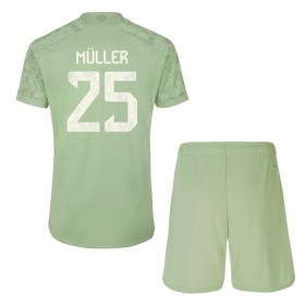 Camisetas FC Bayern de Múnich Muller 25 Tercera 2023-24 - Niño (+ Pantalones)